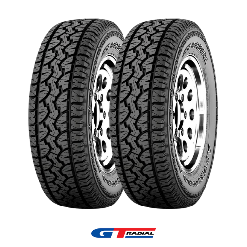 KIT DE 2 NEUMÁTICOS 275/65R18 123/120S GT ADVENTURO AT3